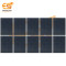 84mm x61mm 6V 100mAh Rectangle Shaped Polycrystalline Mini Epoxy Solar Panels Pack of 10